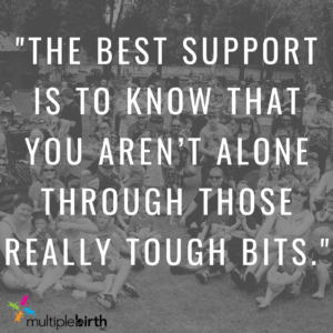 Member quote - "The best support is to know that you aren't alone though those really tough bits"